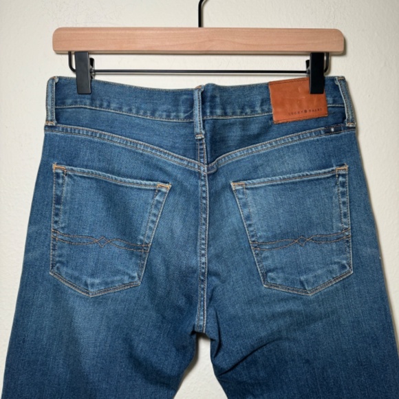 Lucky Brand Jeans Men's Size 28 x 32 Blue 1 Authentic Skinny Denim Casual - Picture 5 of 7